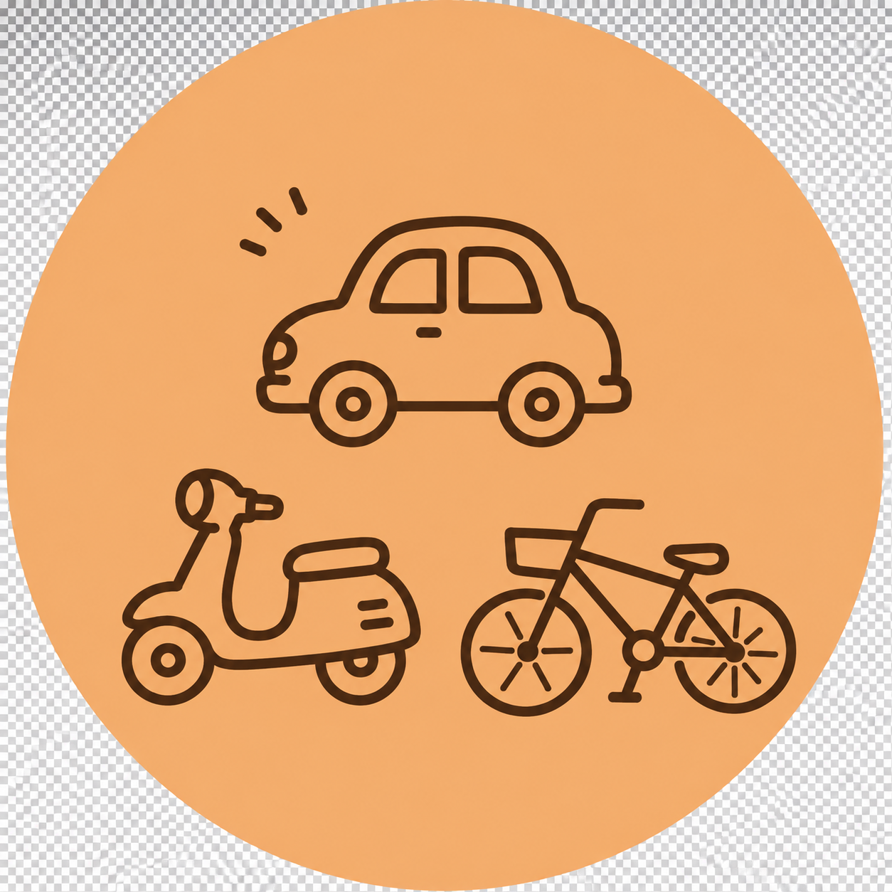 車・バイク・自転車